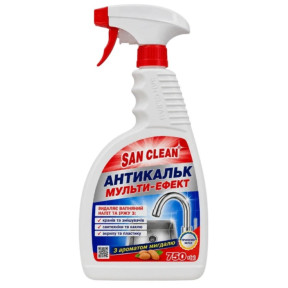 Спрей для видалення вапна та іржі San Clean Антикальк, 750 г